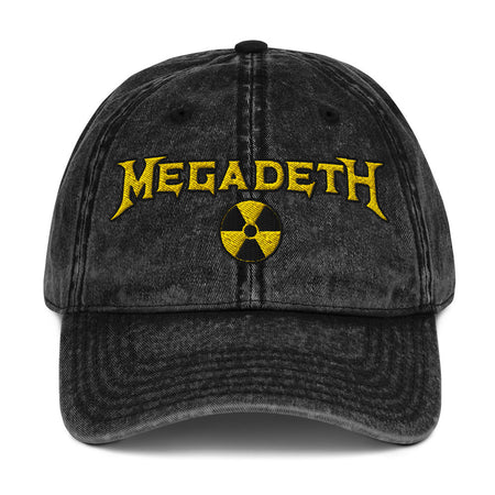 Merch Moment MegaDeth - Vintage Cotton Twill HD Embroidered Cap