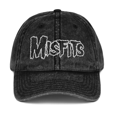 Merch Moment Misfits - Vintage Cotton Twill HD Embroidered Cap
