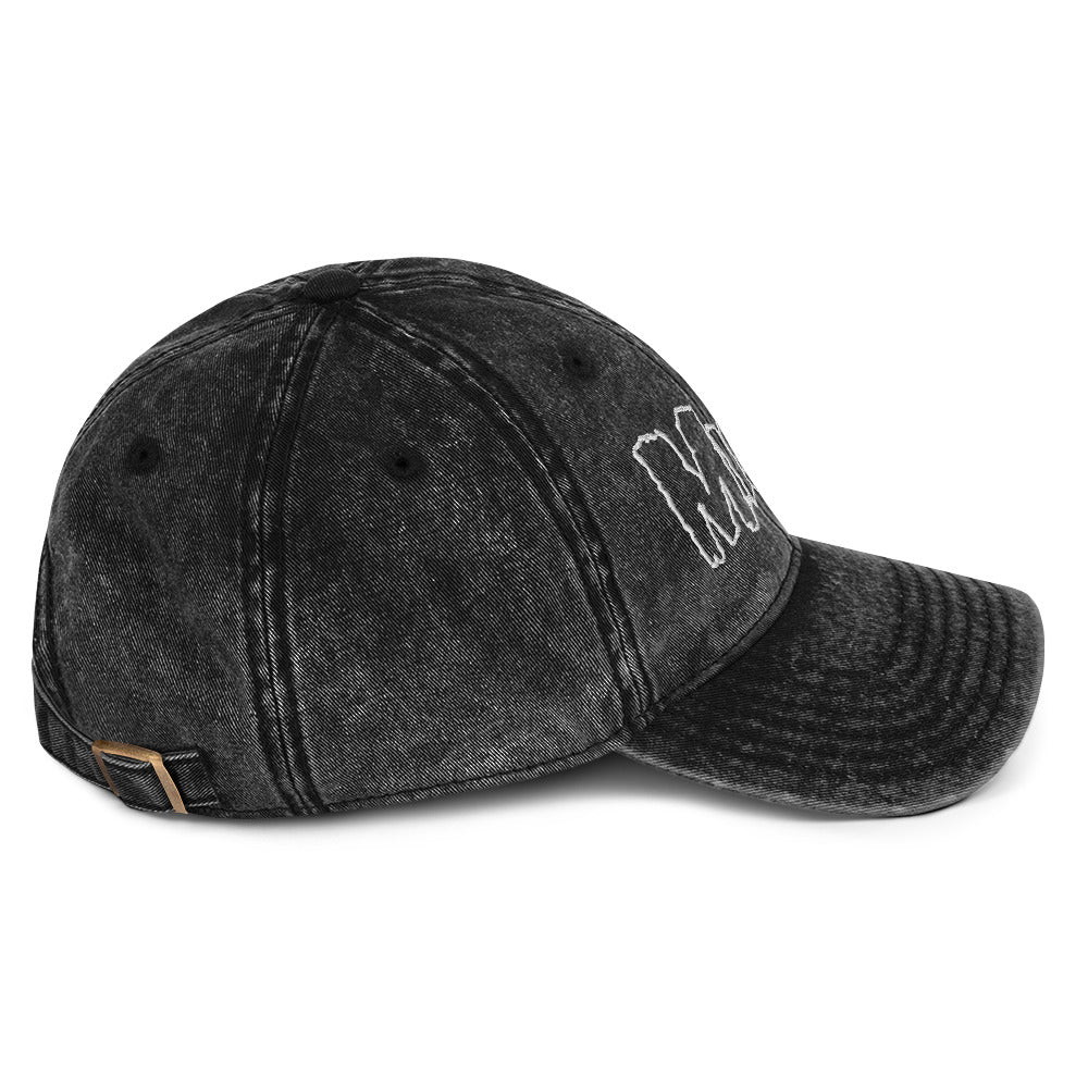 Merch Moment Misfits - Vintage Cotton Twill HD Embroidered Cap