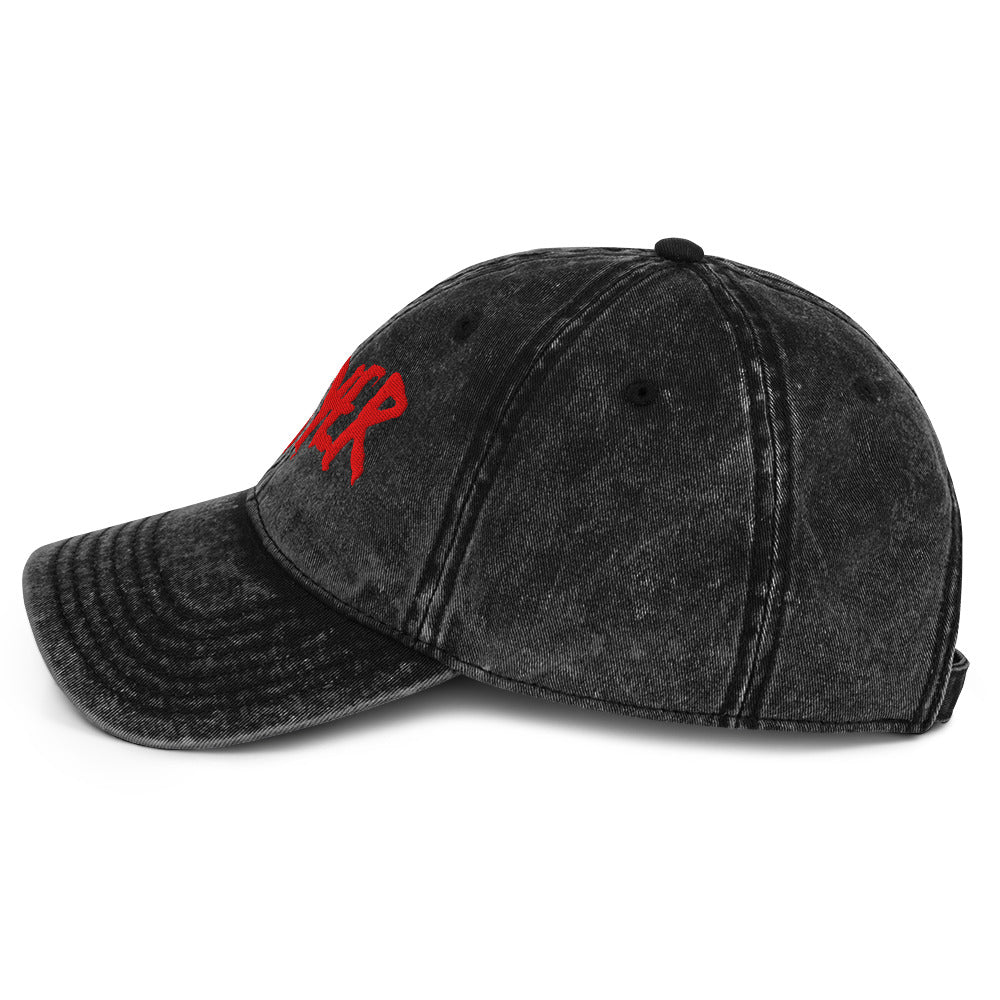 Merch Moment Slayer - Vintage Cotton Twill HD Embroidered Cap
