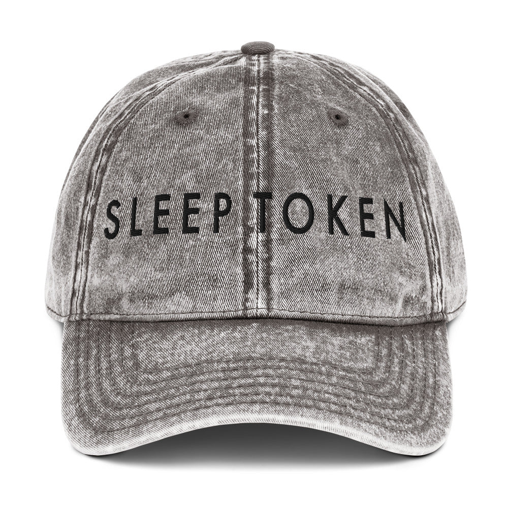 Merch Moment Sleep Token - Vintage Cotton Twill HD Embroidered Cap