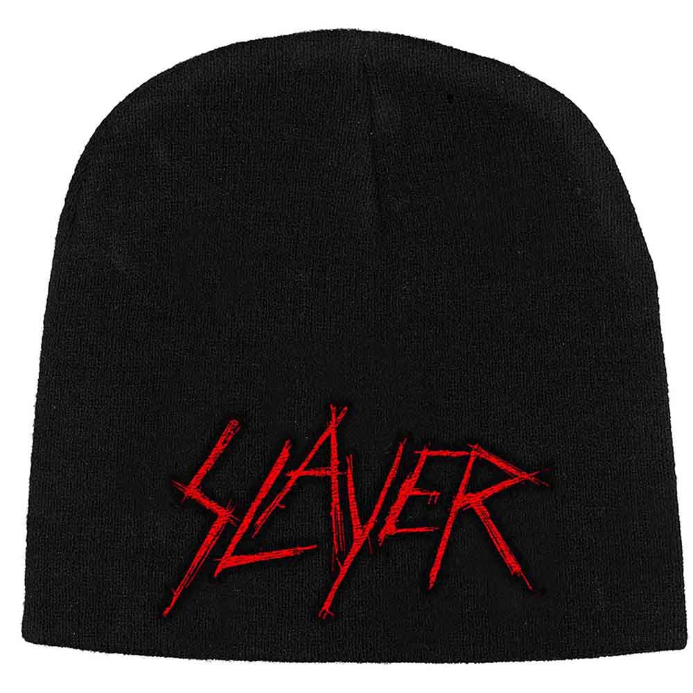 SLAYER Scratched Logo Black
