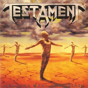 Testament Practice What You Preach (Orange Cassette)