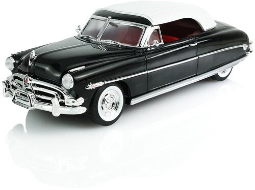 1:18 Barrett Jackson Die-Cast Car 1:18 Barrett Jackson - Scottsdale 2025 - 1952 Hudson Hornet Twin-H Convertible Brougham Black Die-Cast Car - Die-Cast Car