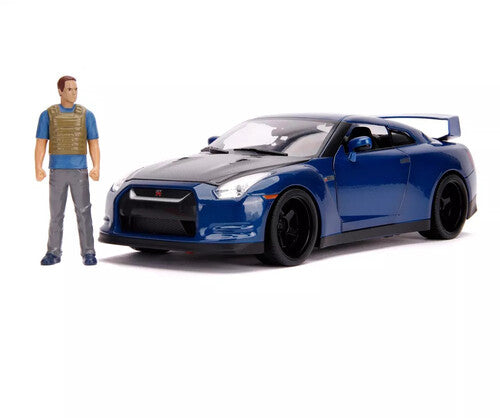 1:18 Ff - Nissan Gt-R R35 W/Brian & Lights Up Fast & Furious 6 - 1:18 Nissan GT-R R35 Die-Cast Car with Light & Brian Figure - CD Album