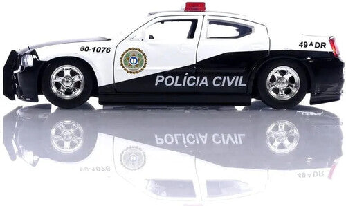 1:24 Ff 2006 Dodge Charger, Fast 5, Police Car Fast & Furious 5 - 1:24 2006 Dodge Charger Die-Cast Police Car - DVD