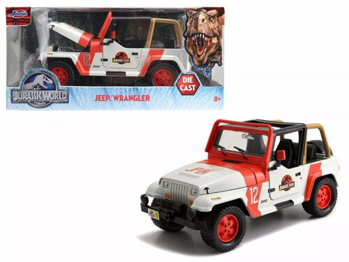 1:24 Jurassic World - '92 Jeep Wrangler Jurassic World - 1:24 '92 Jeep Wrangler Die-Cast Car - Consumer Accessories