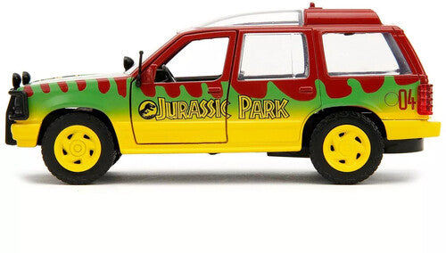 1:32 Jurassic - '93 Ford Explorer Jurassic Park - 1:32 30th Anniversary '93 Ford Explorer Die-Cast Car - Collectible