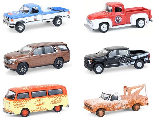 1:64 Blue Collar Collection Series 14 6Pk Die-Cast 1:64 Blue Collar Collection Series 14 - 6 Pack Die-Cast Car Assortment - 6-Disc CD Album
