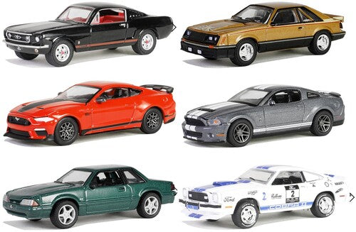 1:64 Mustang Stampede Series 1 6Pk Die-Cast Asst 1:64 The Drive Home to the Mustang Stampede Car Series 1 Die-Cast Car Assortment - 6-Disc Die-Cast Assortment