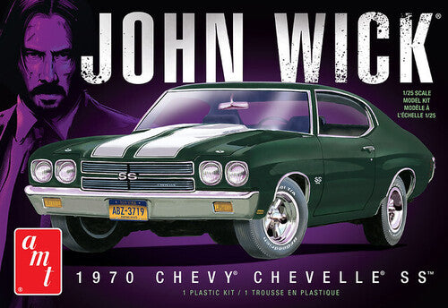 1970 Chevy Chevelle John Wick John Wick 1970 Chevy Chevelle AMT Model Kit - Collectibles