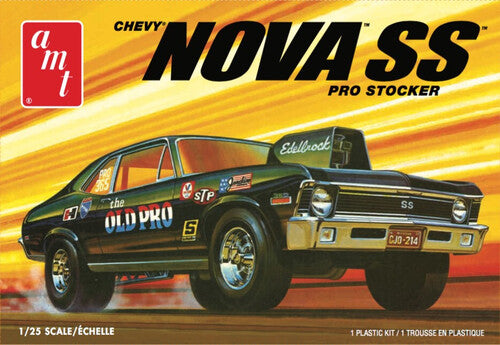 1972 Chevy Nova Ss Old AMT 1972 Chevy Nova SS Old Pro 2T 1/25 Scale Model Kit - Model Kit