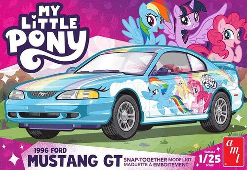 1996 Mustang My Little Pony AMT My Little Pony 1996 Ford Mustang 1/25 Snap Scale Model Kit - CD Album