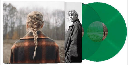 Taylor Swift - 2 Album Vinyl Record Collection - Folklore (Beige) and Evermore (Green) - LP Vinyl Bundle Set - Music & Performance - Vinyl