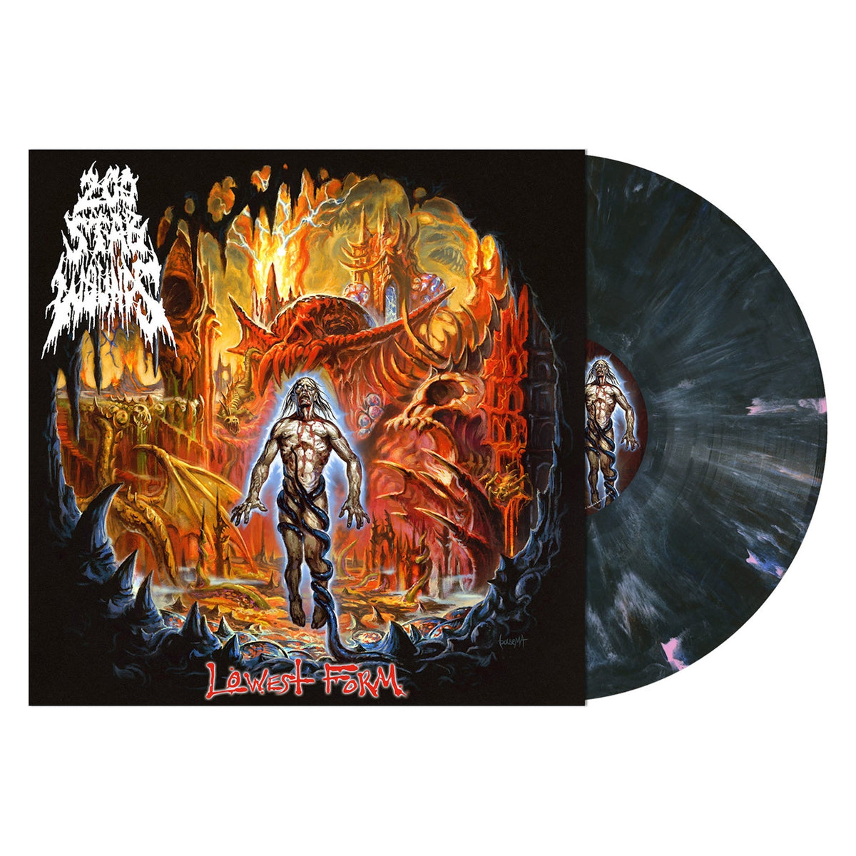 200 Stab Wounds Lowest Form (Indie Exclusive) ["Pure Emptiness" - Blue Black Marbled Vinyl]