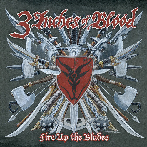 3 Inches of Blood Fire Up The Blades - Double Record Album - Vinyl LP