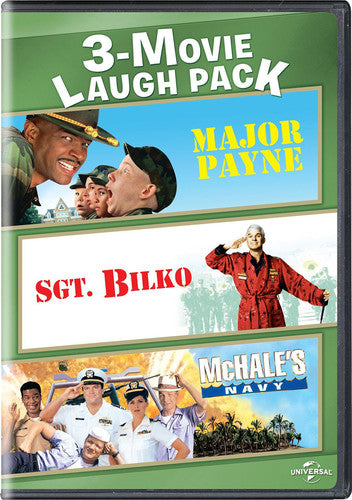 3-Movie Laugh Pack: Major Payne / Sgt. Bilko / McHale's Navy (1997) - 2-Disc DVD Set