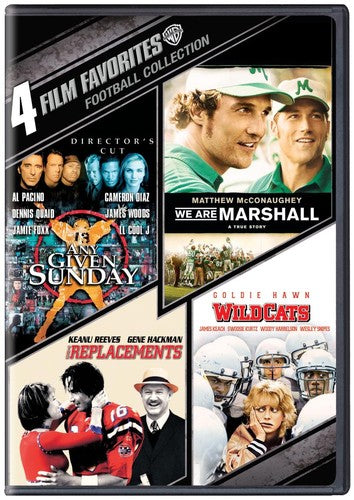 4 Film Favorites: Football Collection - 4-Disc DVD Set