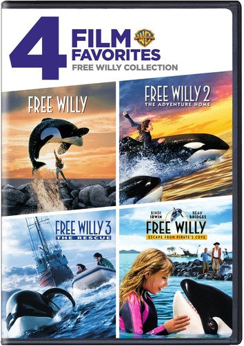 4 Film Favorites: Free Willy Collection - 2-Disc DVD Set