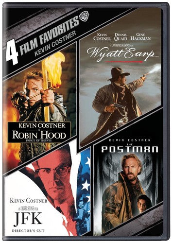 4 Film Favorites: Kevin Costner Drama - 4-Disc DVD Set