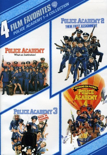 4 Film Favorites: Police Academy 1-4 Collection - 2-Disc DVD Set