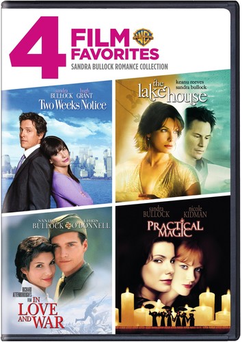 4 Film Favorites: Sandra Bullock Romance Collection - 4-Disc DVD Set