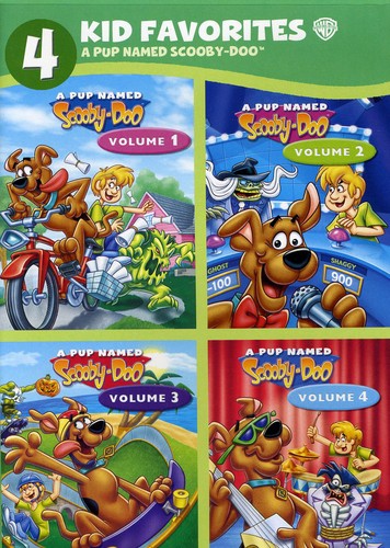 4 Kid Favorites: A Pup Named Scooby-Doo - 4-Disc DVD Set