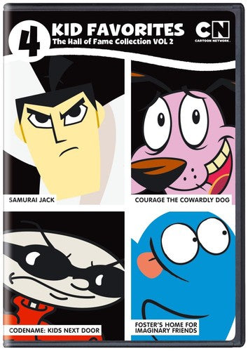 4 Kid Favorites Cartoon Network Hall of Fame #2 - 4-Disc DVD Set