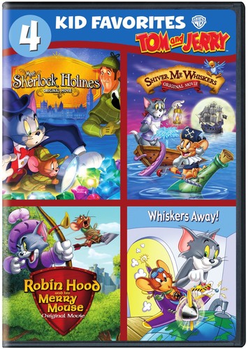 4 Kid Favorites: Tom and Jerry - 4-Disc DVD Set