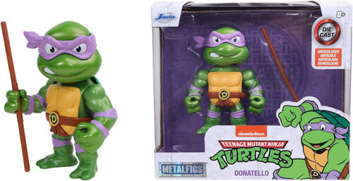 4 Metals Tmnt - Donatello Figure W/ Accessories Teenage Mutant Ninja Turtles - MetalFigs - 4" Donatello Figure & Accessories (TMNT) - Accessory