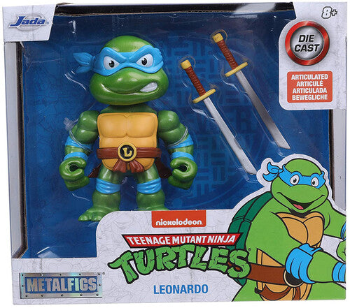 4 Metals Tmnt - Leonardo Figure W/ Accessories Teenage Mutant Ninja Turtles - Metlafigs - 4" Leonardo Figure & Accessories - CD Album