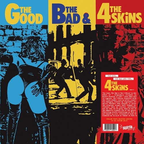 4 Skins Good Bad & 4 Skins - Record Album - Vinyl LP