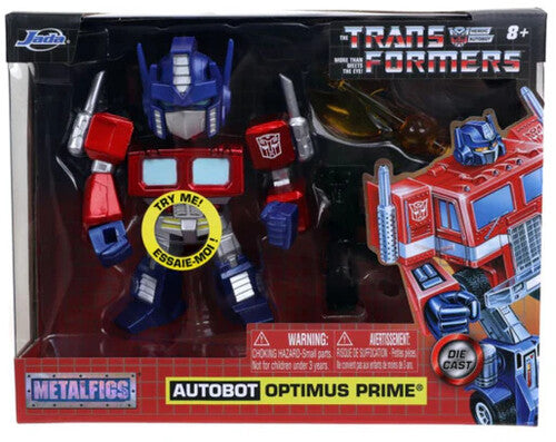 4 Transformers - G1 Optimus Prime (Light Up) Transformers - Metalfigs - G1 Optimus Prime with Lights & Accessories - CD Album