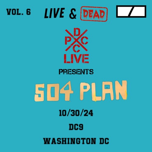 504 Plan Dcxpc Live & Dead 6 - Record Album - Vinyl LP