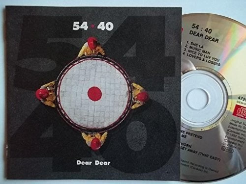54-40 Dear Dear (Red) - Record Album - Vinyl LP