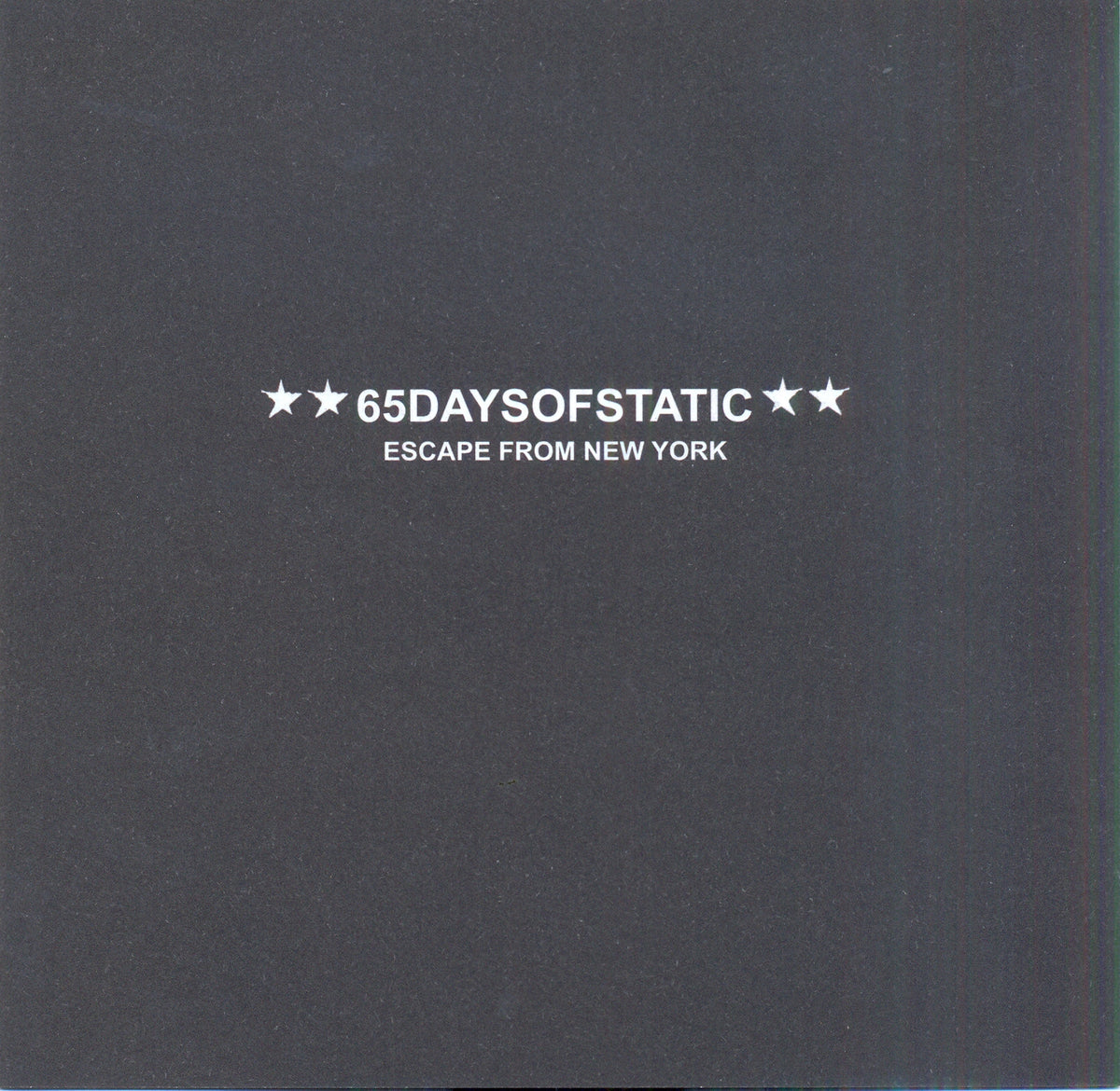 65daysofstatic Escape From New York (CD+DVD)