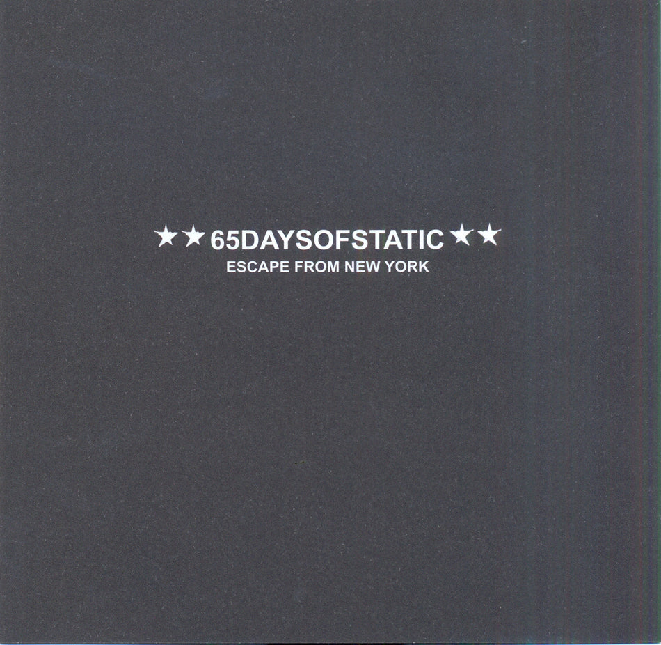 65daysofstatic Escape From New York (CD+DVD)