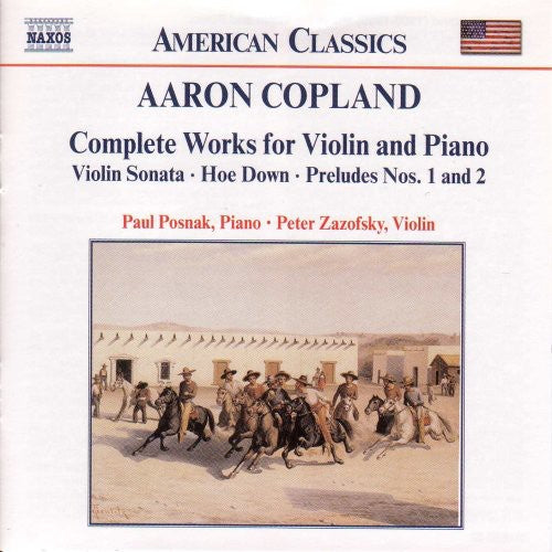 A. Copland Complete Works for Violin & Piano - CD Album