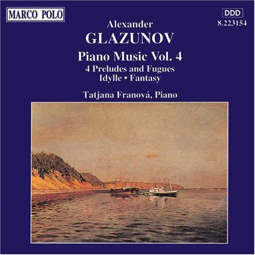 A. Glazunov 4 Preludes & Fugues / Idylle - CD Album