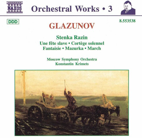 A. Glazunov Orchestral Works 3 - CD Album