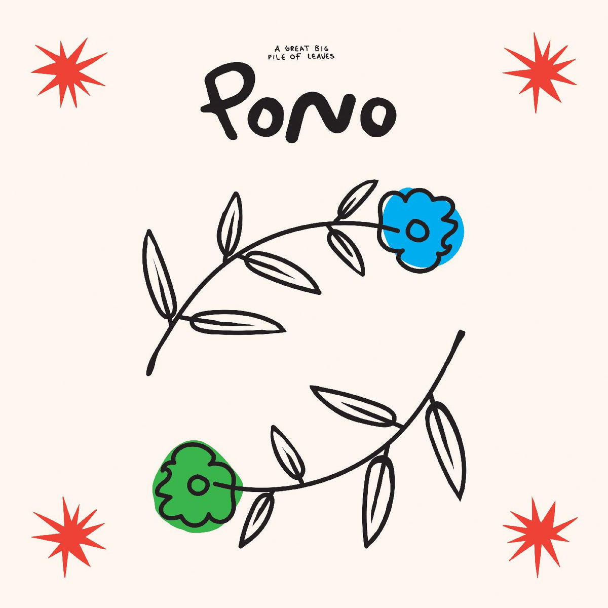 A Great Big Pile of Leaves Pono (BLUE & WHITE SMOKE VINYL)