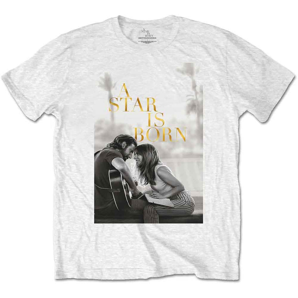 A Star Is Born Jack & Ally Movie Poster White