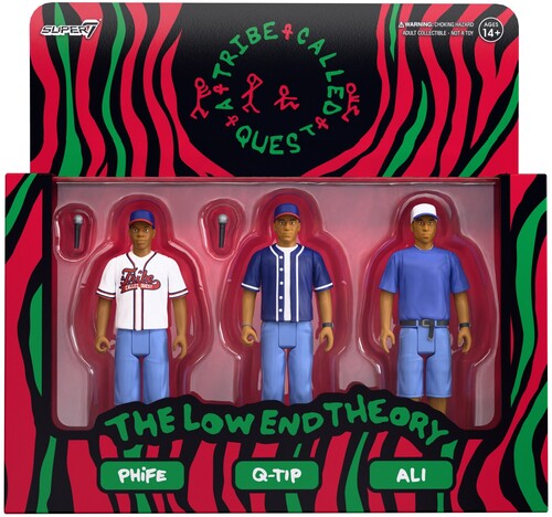 A Tribe Called Quest A Tribe Called Quest - ReAction Figures Wv2 - The Low End Theory (3-Pack) (Action Figure, Collectible)