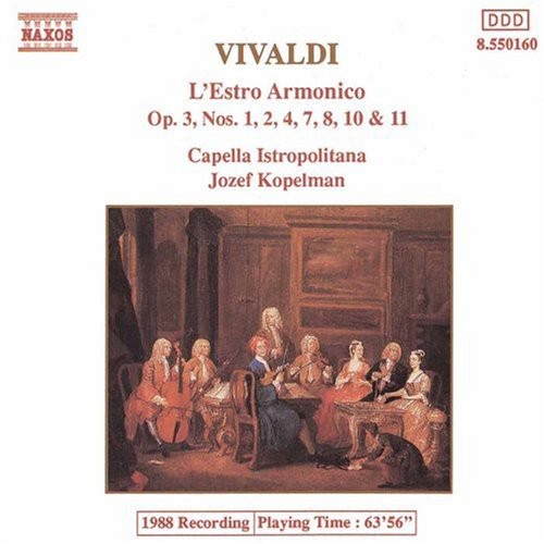 A. Vivaldi Concerti 1, 2, 4, 7, 8, 10 & 11 - CD Album