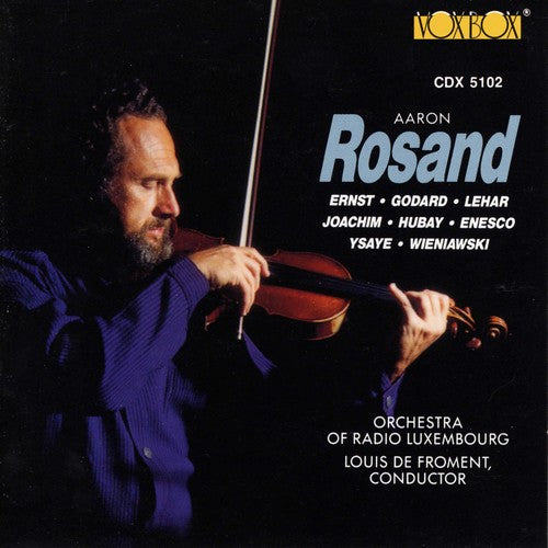 Aaron Rosand Plays Romantic Violin Concertos - CD Album