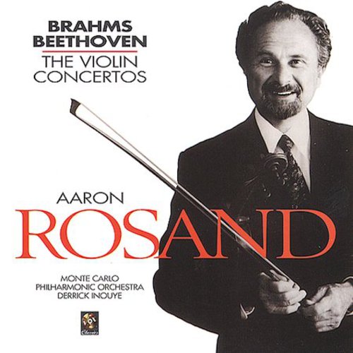 Aaron Rosand Violin Concertos By Brahms & Beethoven - CD Album