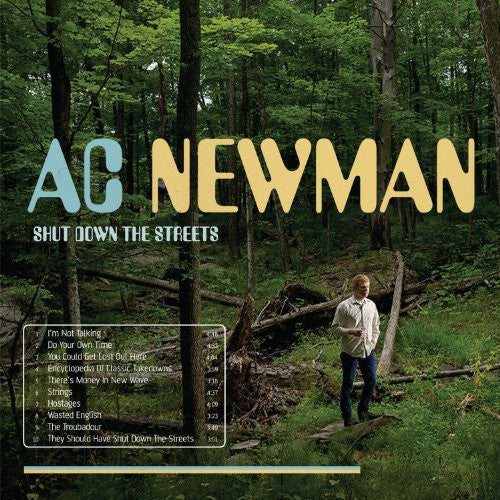 Ac Newman Shut Down the Streets - Record Album - Vinyl LP