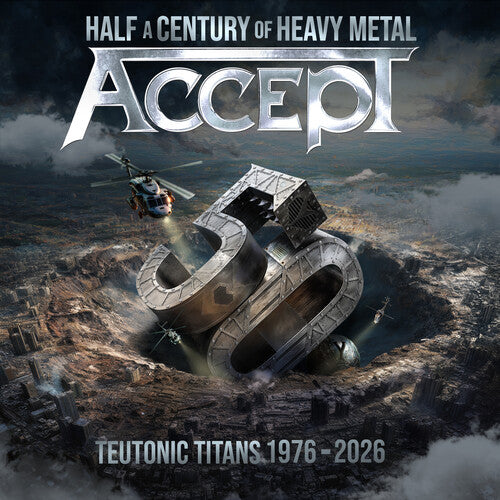 Accept Teutonic Titans 1976-2026 - Double Record Album - Vinyl LP
