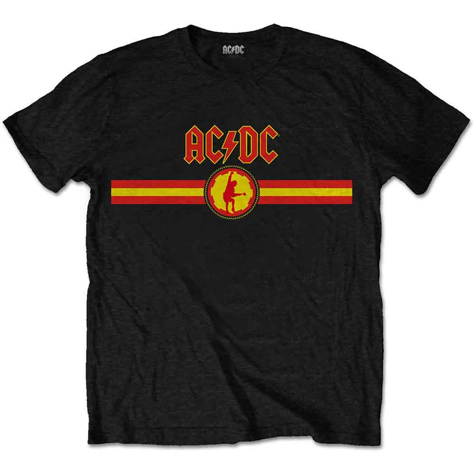 AC/DC Logo & Stripe Black