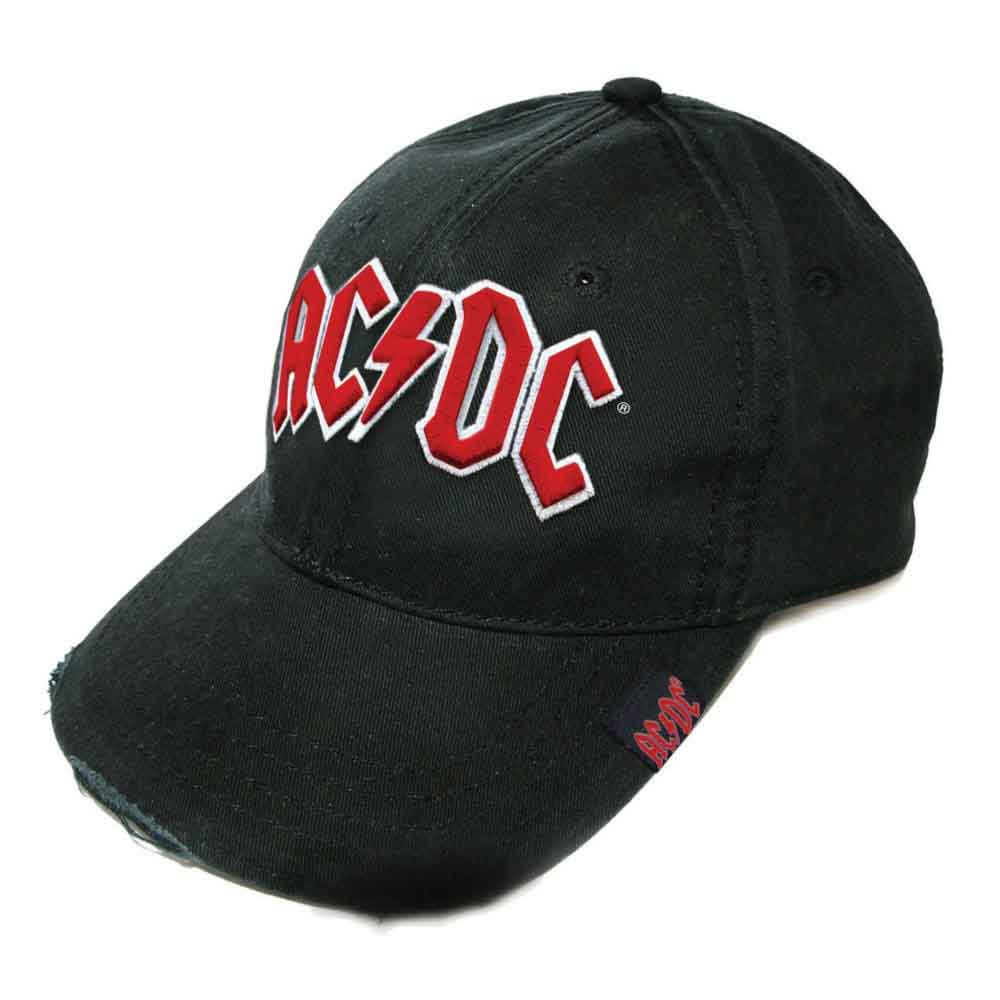 AC/DC Red Logo Black